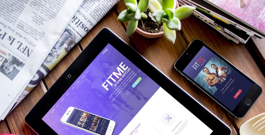 עיצוב ובניית האתר של FITME